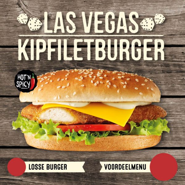 Las Vegas Kipfiletburger
