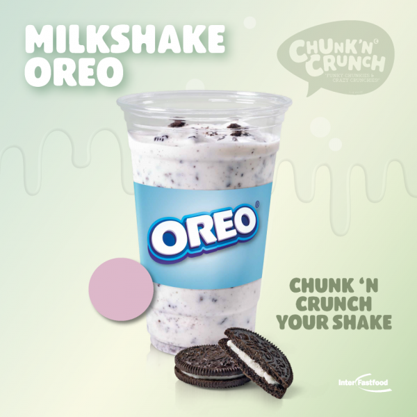 Chunk’n Crunch Milkshake Oreo