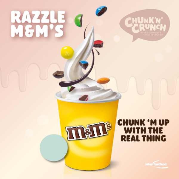 Chunk’n Crunch – Razzle M&M