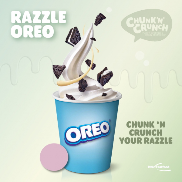 Chunk’n Crunch – Razzle Oreo