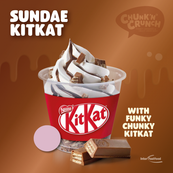 Chunk’n Crunch Sundae KitKat