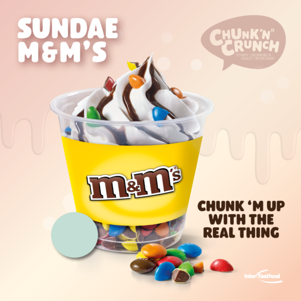 Chunk’n Crunch Sundae M&M